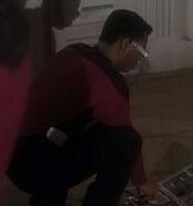 Geordi La Forge (hologram) TNG: "Identity Crisis"