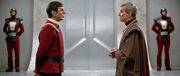 Spock and Sarek Federation council
