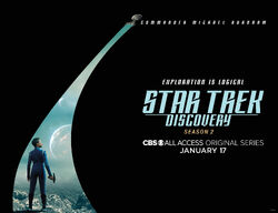 Season 2 Michael Burnham banner