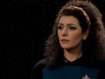 Komandor porucznik Deanna Troi w 2364