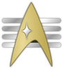 Sternenflottenabzeichen Paralleluniversum Admiral