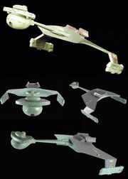 D7-class Klingon battle cruiser second studio model