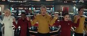 Enterprise crew unite in song