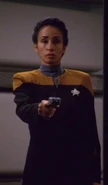 Crewman Foster Star Trek: Voyager Recurring character (uncredited)