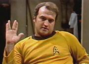 John Belushi, SNL Vulcan salute