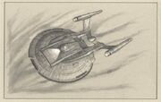 Enterprise NX-01 drawing, United