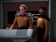 La Forge und O'Brien