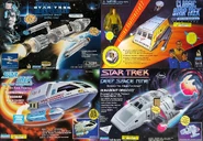 Phoenix and Starfleet shuttle packaging