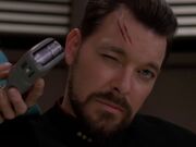 Riker injured by Spot