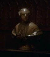 A bust in Lord Burleigh's mansion (VOY: "Cathexis")