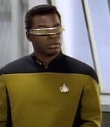 Geordi La Forge holographique (hologramme) (TNG: "A Matter of Perspective")