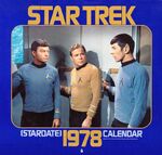 Star Trek Calendar 1978