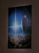 A painting in Marla Aster's quarters (TNG: "The Bonding")