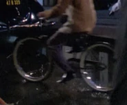 A holographic bicycle