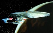 Galaxy class early publicity shot