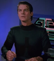 Minister B'Tardat of the Kaelon II Science Ministry