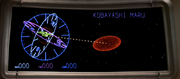 Intercept course plotted