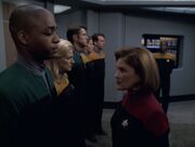 Janeway demoting the surviving Equinox crew members