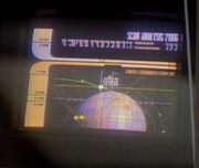 Artificial satellite display