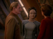 Odo, Tora Ziyal, and Kira Nerys