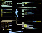 Displayed in sickbay