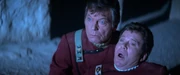 James T. Kirk injured by "God"