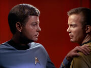 McCoy counsels Kirk