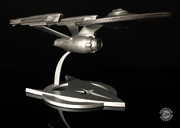 QMx USS Enterprise Refit desktop replica