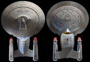 Star Trek TNG Build The USS Enterprise NCC-1701-D model details