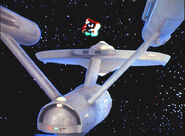 Zetarians approaching the Enterprise