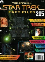 Star Trek Fact Files Part 205 Cover