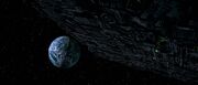 Borg cube approaches Earth
