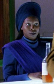 Guinan hologram