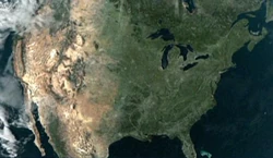 Miri's North America on screen, remastered