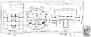 Floor plan of DS9 sets on stage 4