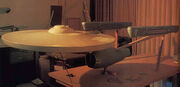 Star Trek Phase II Enterprise studio model