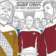Star Trek The Next Generation Adult Coloring Book Continuing Missions cover.jpg (76 KB) Star Trek: The Next Generation Adult Coloring Book - Continuing Missions