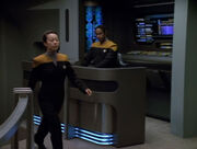 USS Voyager ops lieutenant 1, bridge 3