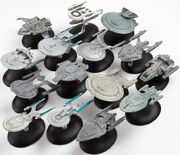 Eaglemoss Official Starships Collection group