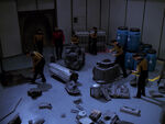 Ferengi cargo ship debris