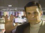 Hallmark Leonard Nimoy Shuttlecraft Commercial