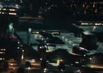 Vulcan cruiser on Paris rooftop