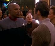 Bajoran DS9 dual officer, 2373