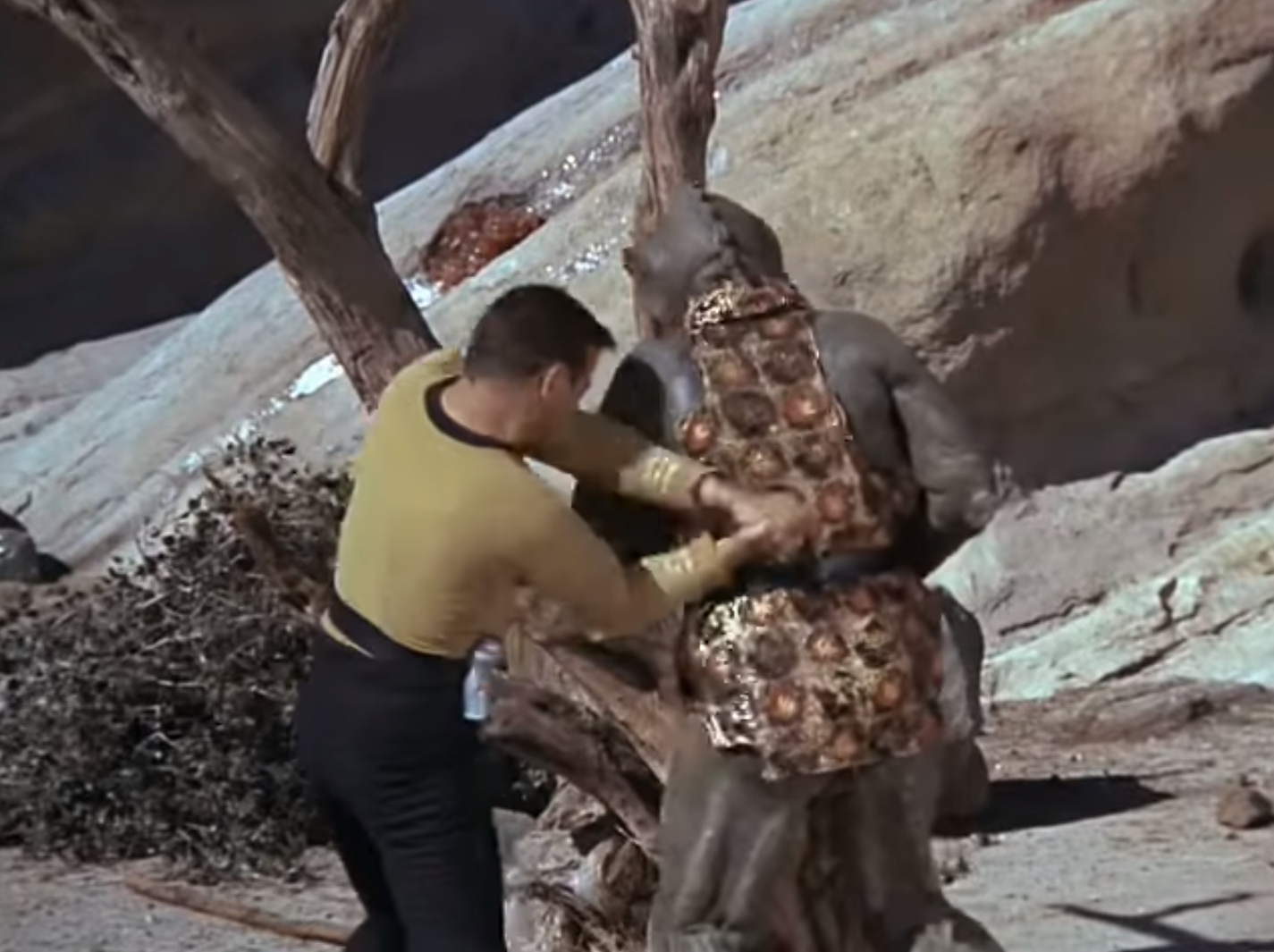 Captain Kirk Double Fist Punch