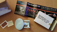 Galoob USS Enterprise-D toy premium made for General Mills