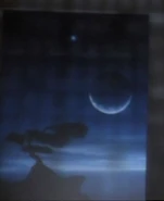 A painting in Sisko's quarters/ Chu'lak's quarters (DS9: "Move Along Home", "The Nagus", "If Wishes Were Horses", "Dramatis Personae", "Indiscretion", "Field of Fire")