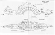 Sternbach Tsunkatse Arena Ship concept drawing