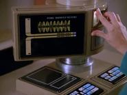 Crusher works on a computer.jpg (339 KB) Hand double for Gates McFadden TNG: "Data's Day" (uncredited)