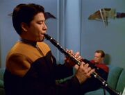 Harry Kim plays the clarinet, The Thaw