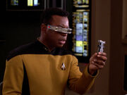 Left handed Geordi